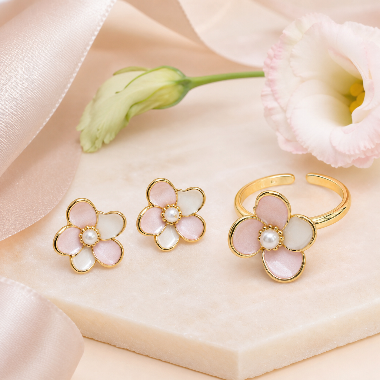 Petal Stud Earrings
